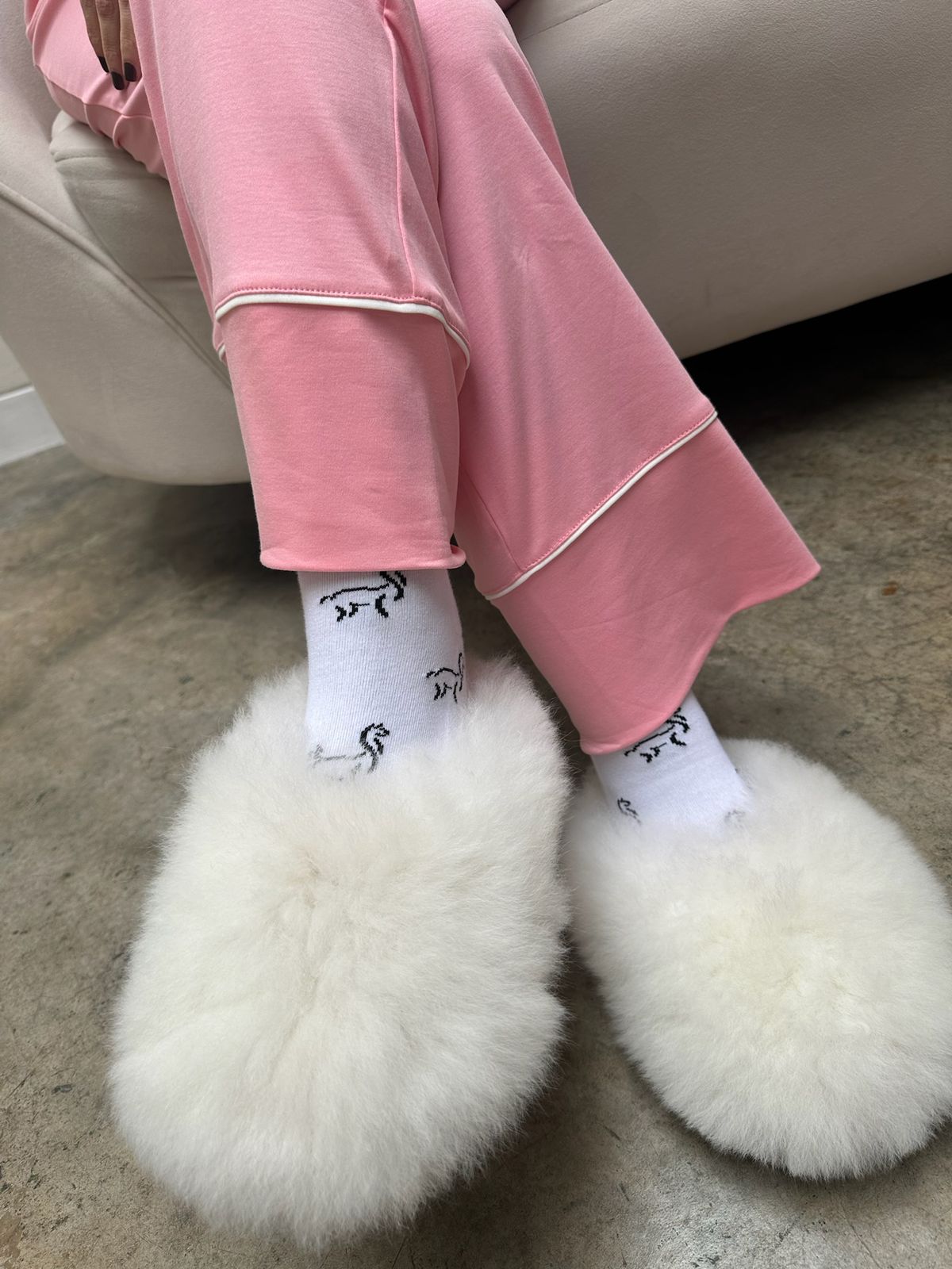 Alpuffas - Genuine Alpaca Slippers