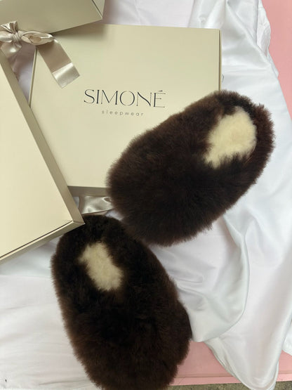 Alpuffas - Genuine Alpaca Slippers