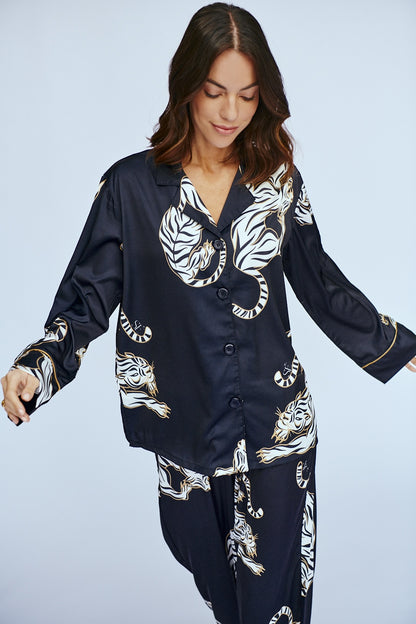 Washable Silk Pajama Set - Kenya