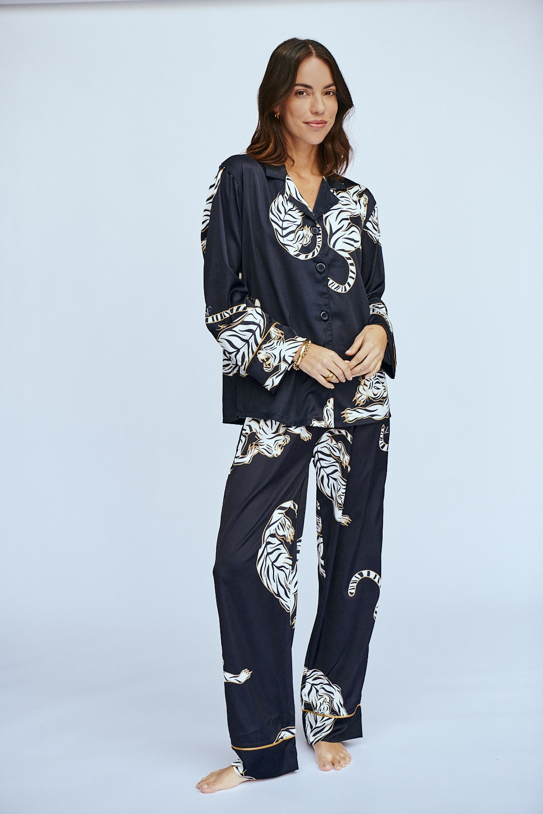 Washable Silk Pajama Set - Kenya