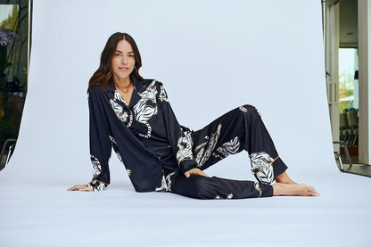 Washable Silk Pajama Set - Kenya